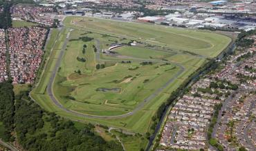 Overhead Aintree Racecourse