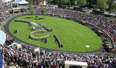 Royal Ascot procession for the King's arrival