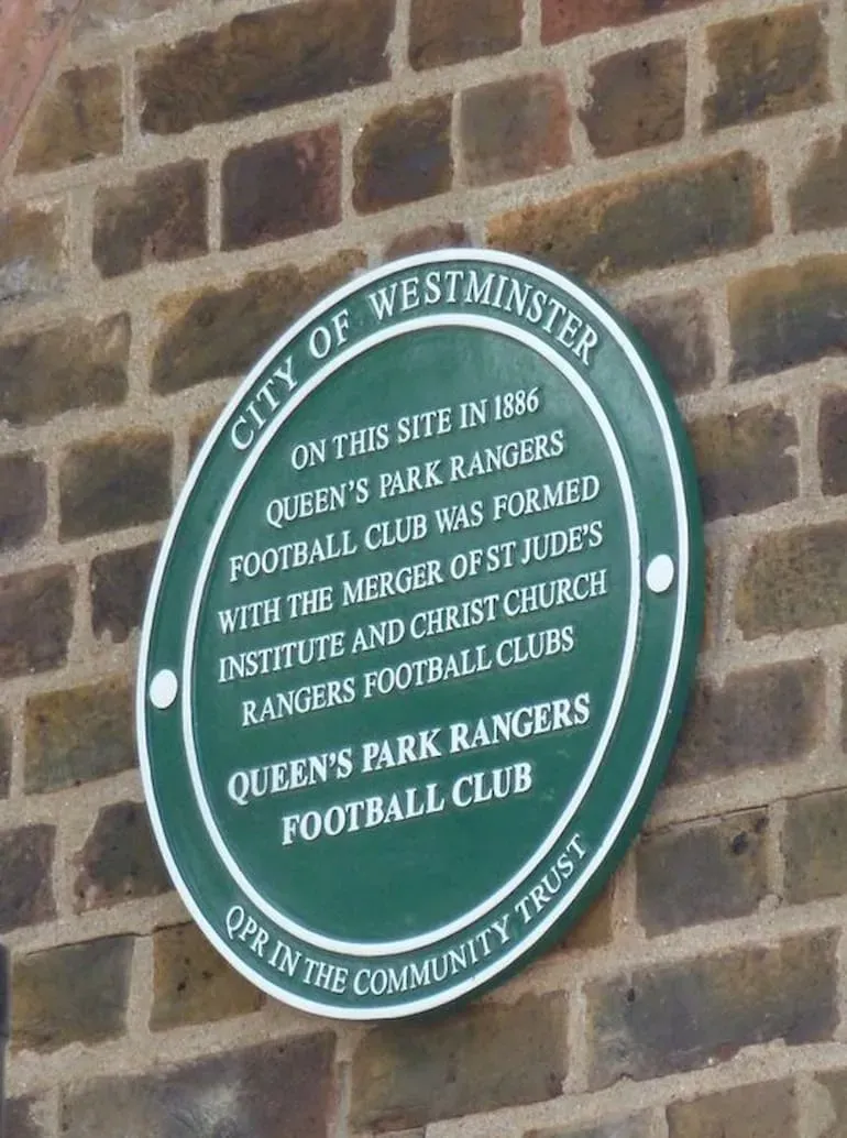Queen's Park Rangers Plaque