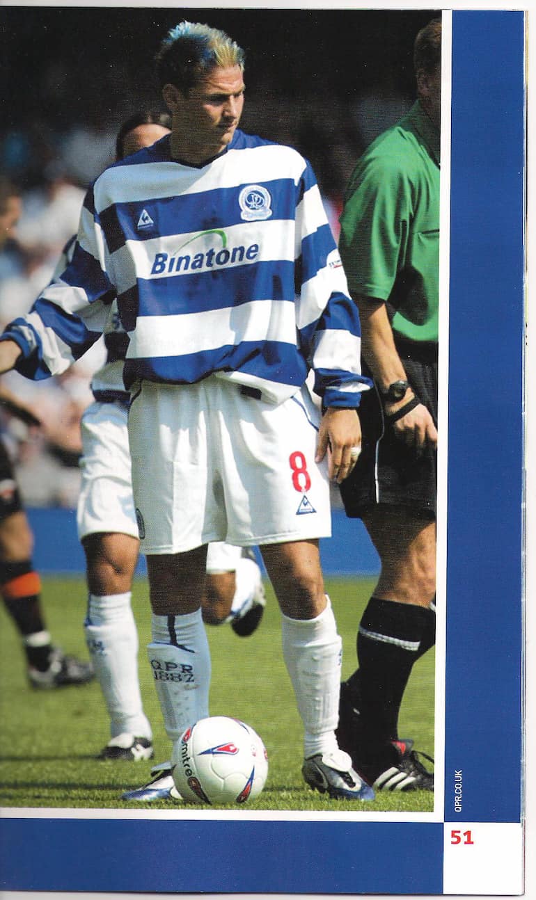 Binatone sponsor QPR Shirt