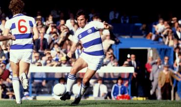 QPR midfielder Gerry Francis