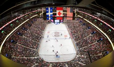 The biggest stadiums in the NHL