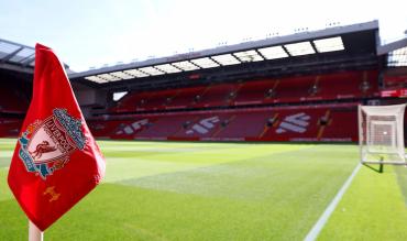 Anfield, home of Liverpool FC